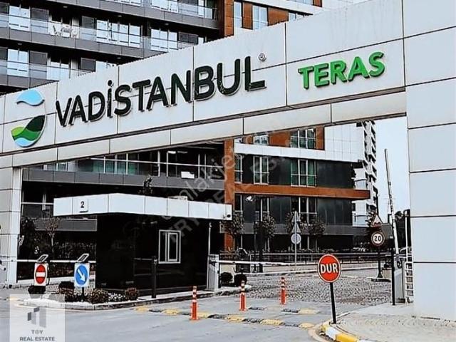 For Rent Vadistanbul Teras 2+1 A Type Empty Flat Skyland 1453