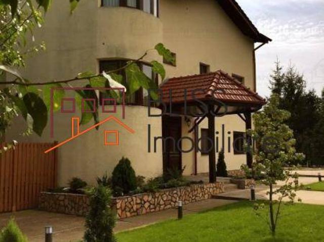 For rent Villa with attic and terrace overlooking the lake in Pipera Pipera Sud, Bucharest / Ilfov