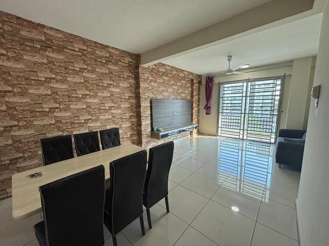 FOR RENT Delima Emas Condominium Juru Renovated Partially Furni