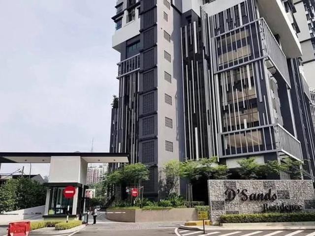 For Rent DSand Residence Old Klang Road 850sf Partly Furnished