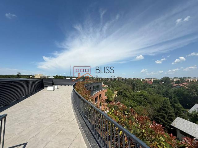 For rent Duplex Penthouse with Panoramic Terraces BRICKVILLE Residence, Iancu Nicolae Baneasa Zoo, Bucharest / Ilfov
