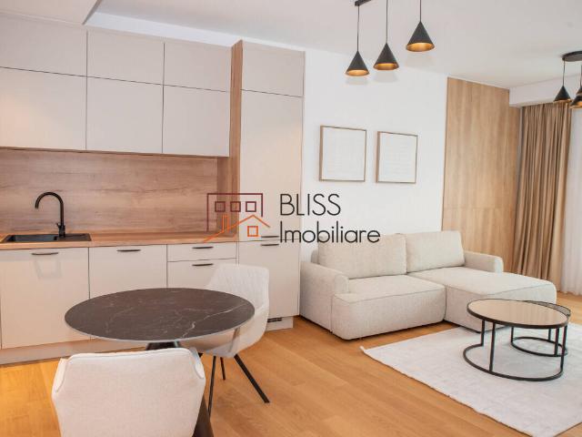 For rent Elegant apartment, 48m² with 1 bedroom and balcony BRICKVILLE Residence, Iancu Nicolae Baneasa Zoo, Bucharest / Ilfov