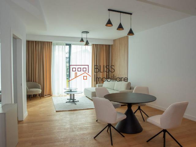 For rent Elegant 1 Bedroom Apartment with Private Garden BRICKVILLE Residence, Iancu Nicolae Baneasa Zoo, Bucharest / Ilfov