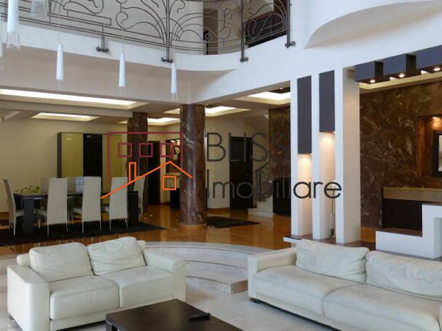 For rent Exclusive Villa with 8 Bedrooms and Private Pool Gama Delta Impact, Iancu Nicolae Jolie Ville, Bucharest / Ilfov