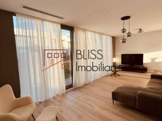 For rent Fully Furnished 3 Bedroom Villa with Private Garden Amber Forest, Comuna Tunari, Bucharest / Ilfov