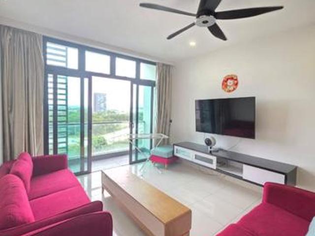 For Rent Green Haven Permas Jaya Fully Furnished Balcony