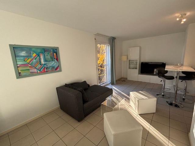 FOR RENT IN GIUBIASCO LUMINOUS 1.5 ROOMS FURNISHED