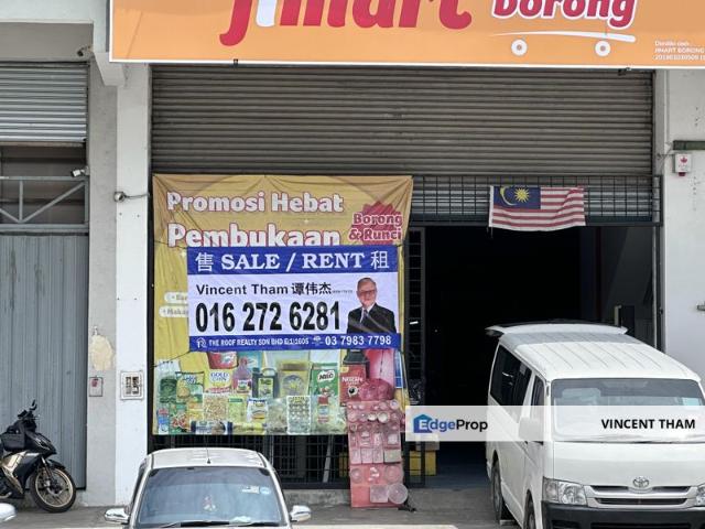 FOR RENT: Light Industrial Shop – Shah Alam