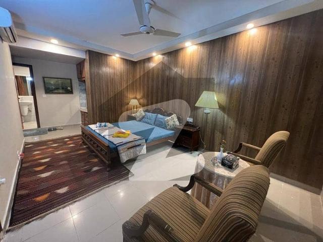 FOR RENT Luxury Furnished 2 Bedrooms Ground Portion With Separate Gate In F_7/4