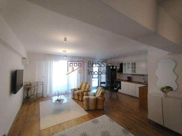 For rent Luxury Furnished 1 Bedroom Studio with Balcony Ivory Residence Pipera, Pipera OMV Rond, Bucharest / Ilfov