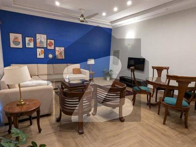 FOR RENT Luxury Furnished 2 Beds Ground Portion With Separate Gate F 7/4
