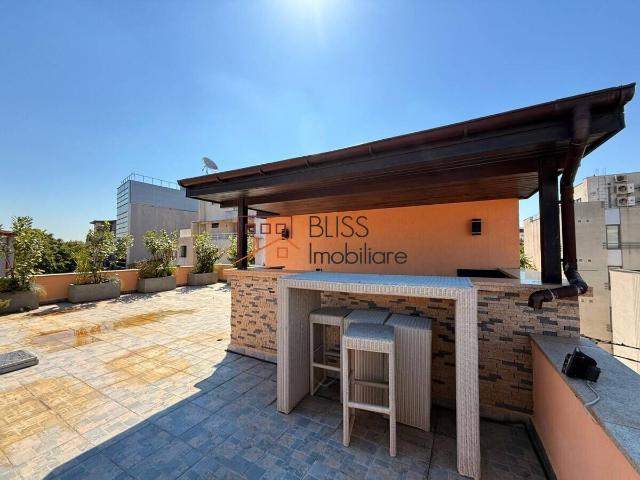 For rent Modern 3 Bedroom Duplex with Panoramic Terrace Floreasca Piata, Bucharest