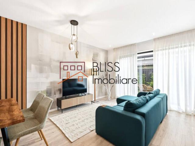 For rent Modern 3 Bedroom House with Private Garden and Premium Comfort Alexander Residence, Pipera, Bucharest / Ilfov