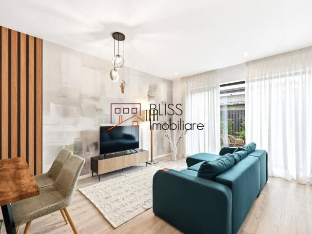 For rent Modern 3 Bedroom House with Private Garden and Premium Comfort Alexander Residence, Pipera, Bucharest / Ilfov