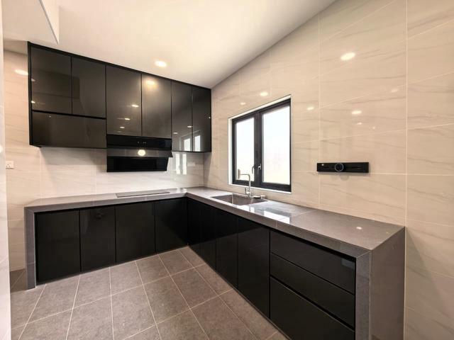 for rent nadira bukit raja klang double storey partial furnished new