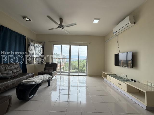 For Rent: Park Avenue Damansara Damai – 3 Rooms 1140 sqft – Corner Unit – Fully