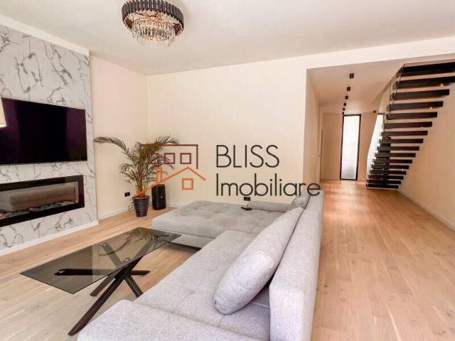 For rent Premium villa with 4 bedrooms, pool and private garden Vogue Residence, Iancu Nicolae, Bucharest / Ilfov