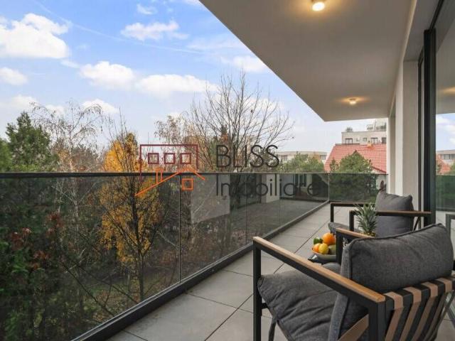 For rent Premium 2 bedroom apartment with balcony and parking Residence 5 Forest Apartments, Pipera, Bucharest / Ilfov