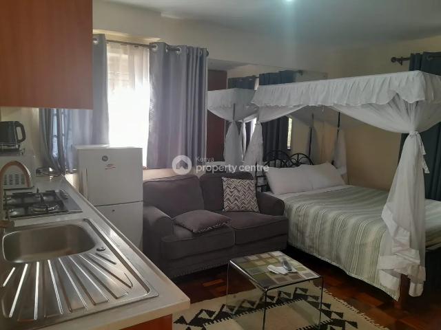 For Rent: Studio Apartment Fully Furnished And Serviced, Kilimani, Nairobi | 1 Beds, 1 Baths Ref: 64969 Kenya Property Centre KPC