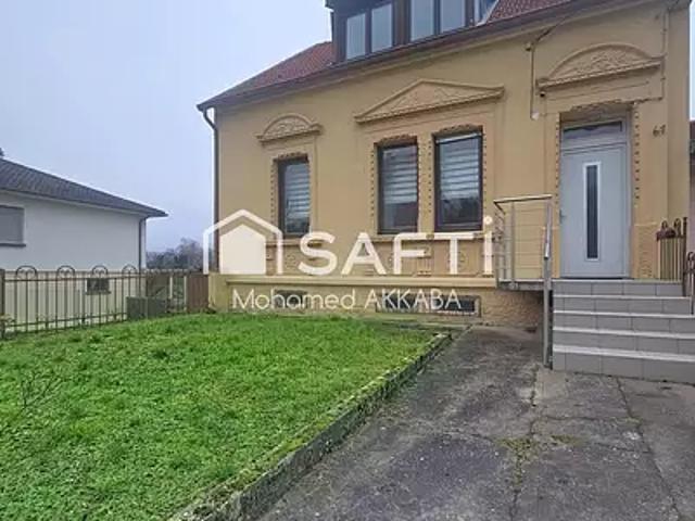 Forbach 57600 Achat / Vente maison 5 pièces t5
