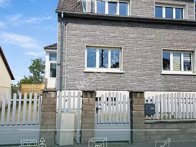 Forbach 57600 Achat / Vente maison 7 pièces t7 au dernier étage terrasse