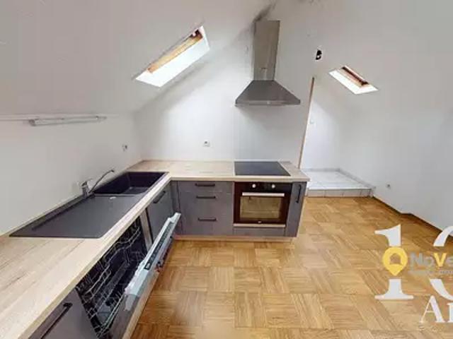 Forbach 57600 Location appartement 2 pièces t2 au dernier étage