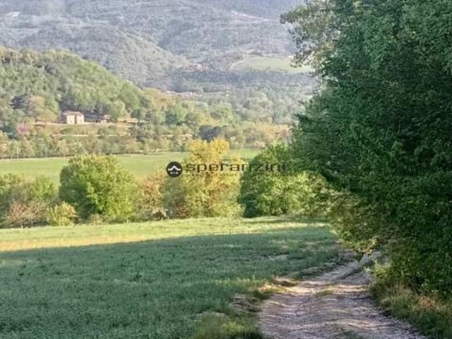 Fossombrone, proponiamo in vendita un incantevole appezzamento di terreno di circa 10 ettari situato nei pressi del pittoresco borgo di sant'anna, a p
