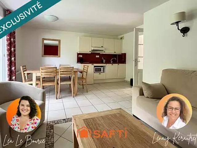 Fouesnant 29170 Achat / Vente appartement 2 pièces t2 piscine terrasse