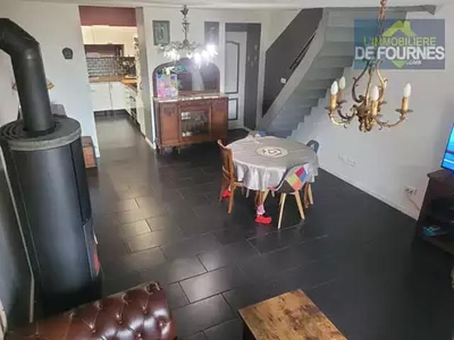 Fournes en Weppes 59134 Achat / Vente maison 4 pièces t4