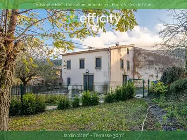 Fourtou 11190 Achat / Vente maison 6 pièces t6 jardin terrasse