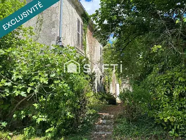 Foussais Payré 85240 Achat / Vente maison 10 pièces t10 terrasse