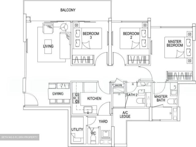 Flo Residence D19, Condominium