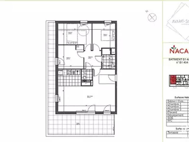 Florange 57190 Achat / Vente appartement 4 pièces t4 parking