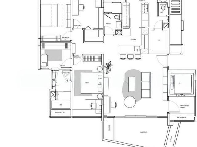 Floridian D21, Condominium