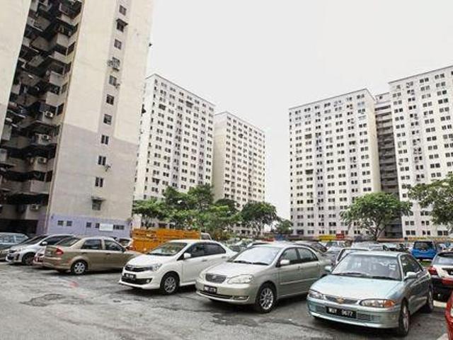 Flat Mutiara Fadason Jinjang corner tingkat 8