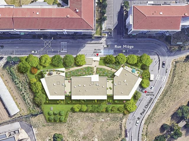flat at Rue Claudie Scheiner, Marseille