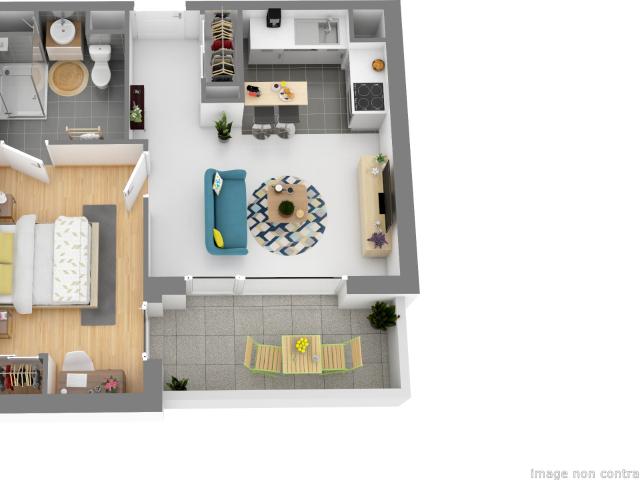 flat at Rue du Docteur Madeleine Bres, Toulouse