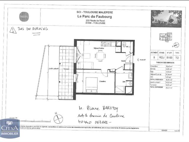 flat at Route de Revel, Toulouse
