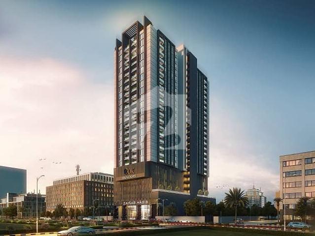 Flat available for booking in under construction project zainab habib tower by sawera
