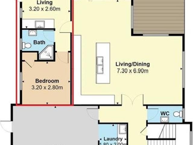 flat bush, 2 bedrooms