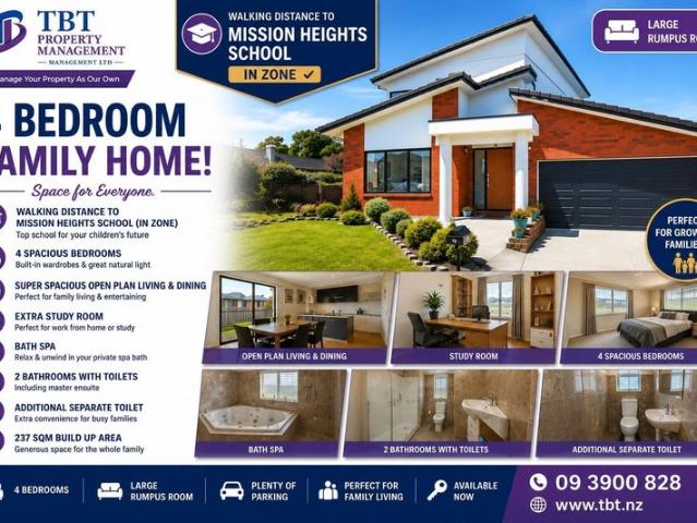flat bush, 4 bedrooms