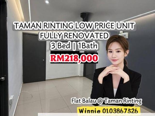 flat balau @taman Rinting For Sale