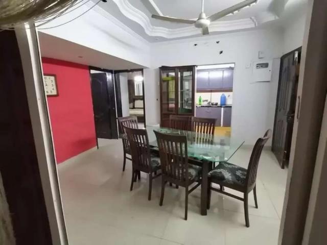 Flat for rent at good prize Karachi Clifton ID 15075