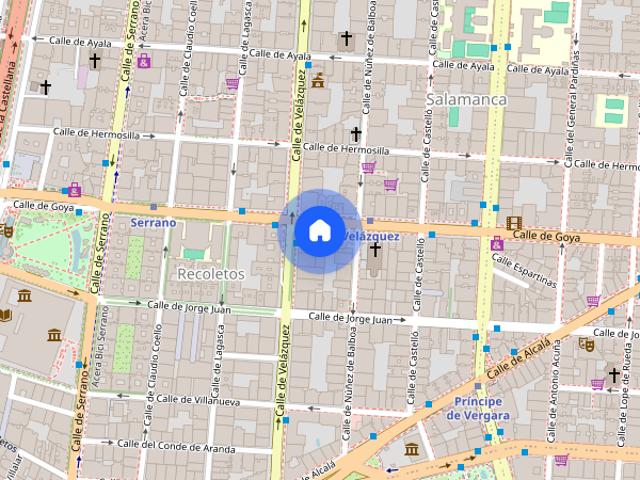 Flat for rent in Madrid Distrito Salamanca