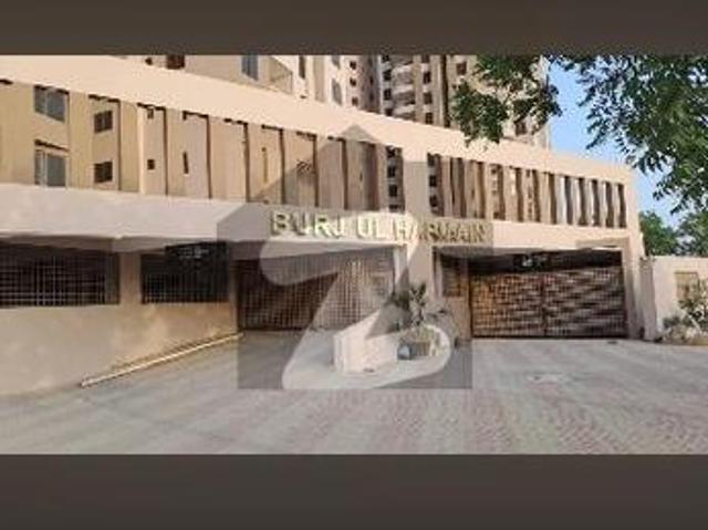 Flat for rent in burj ul harmain gulistan e jauhar