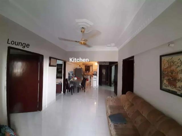 Flat For Sale Main Khalid Bin Waleed Road, 3 Bed D/: Karachi Pechs II ID 08059