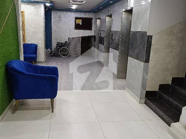 Flat for sale near cross javed nihari sharfabad near united king in highrise
