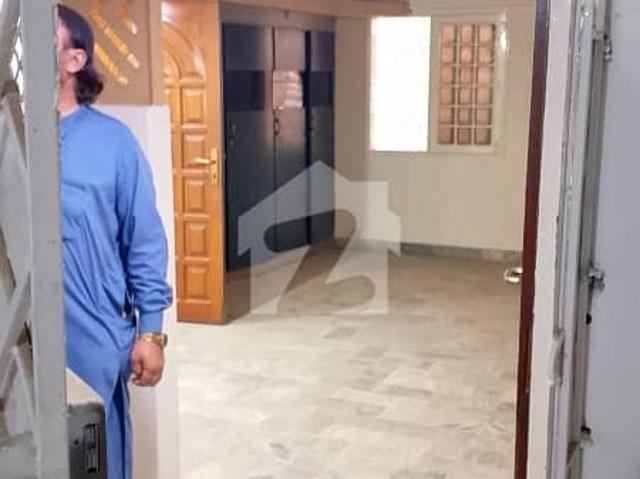 Flat For Sale City Terrace 3 Bedrooms Drawing Lounge Tiles Flooring American Kitchen 2end Floor Main Rashid Minhas Road Facing West Open Near Nipa Bridge Gulshan E Iqbal Block 11 With Car Parking