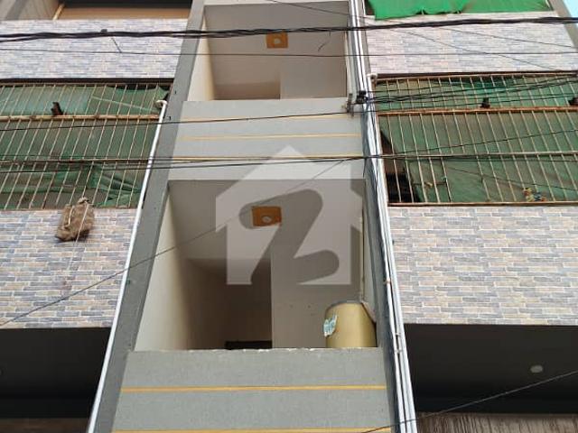 Flat For Sale First Floor 2 Rooms 45 Square Yards With Solar System No Bank Loan Approved