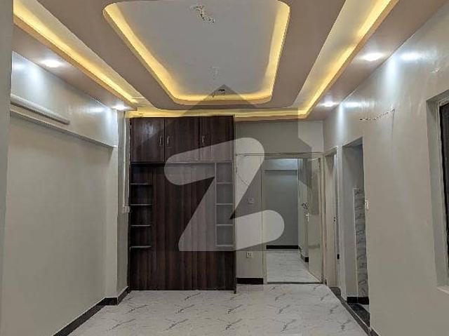 Flat For Sale 2 Bed DD Abdullah Terrace Block 16 Gulistan e Jauher